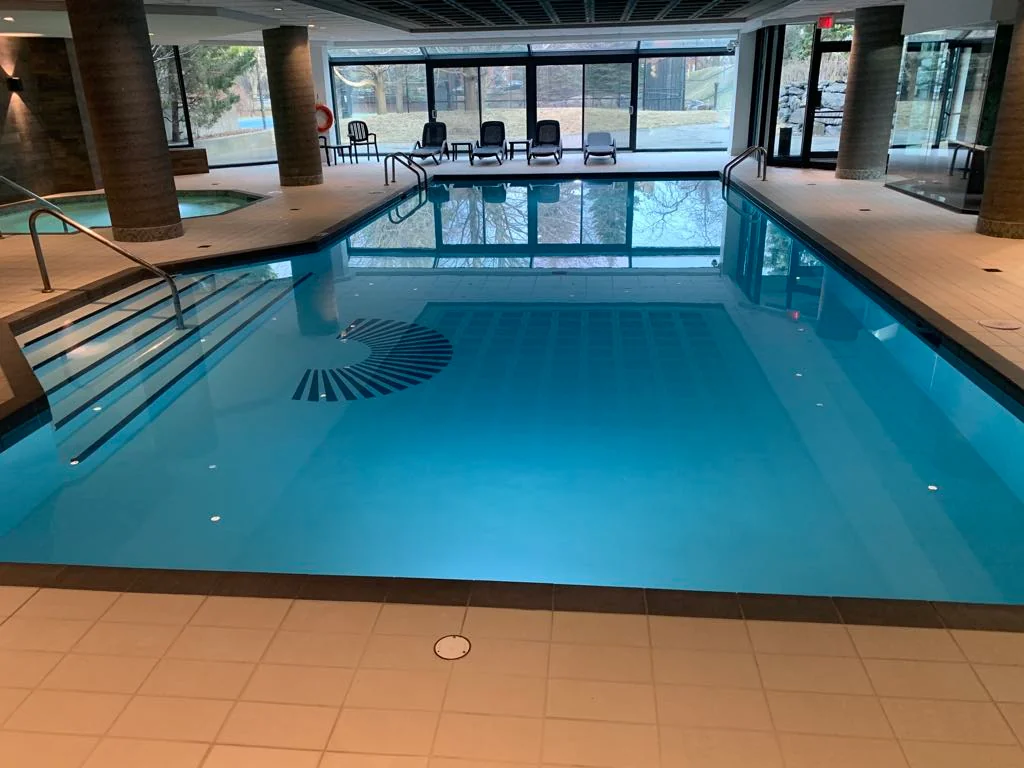 piscine de béton réparation