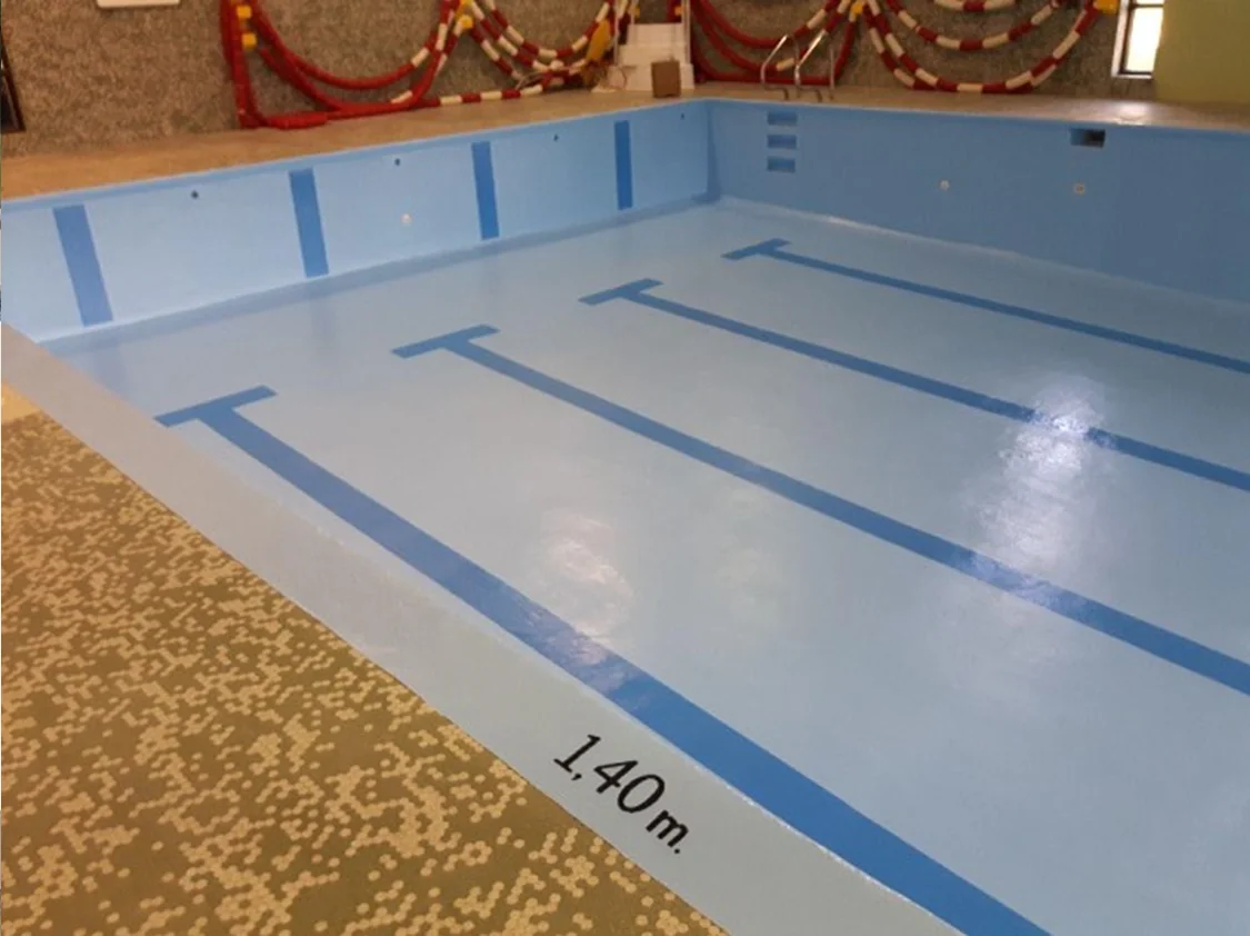 réparation de piscine en béton