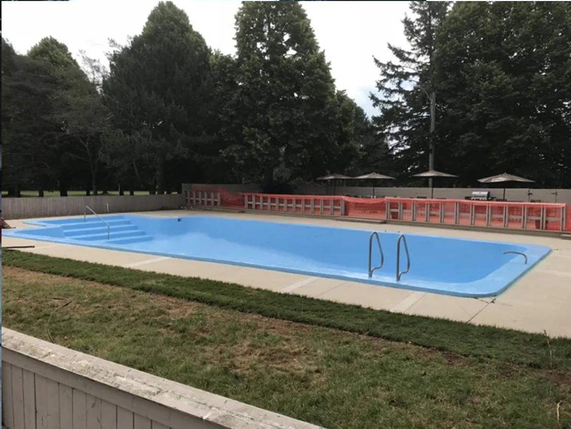 réparation de piscines de béton
